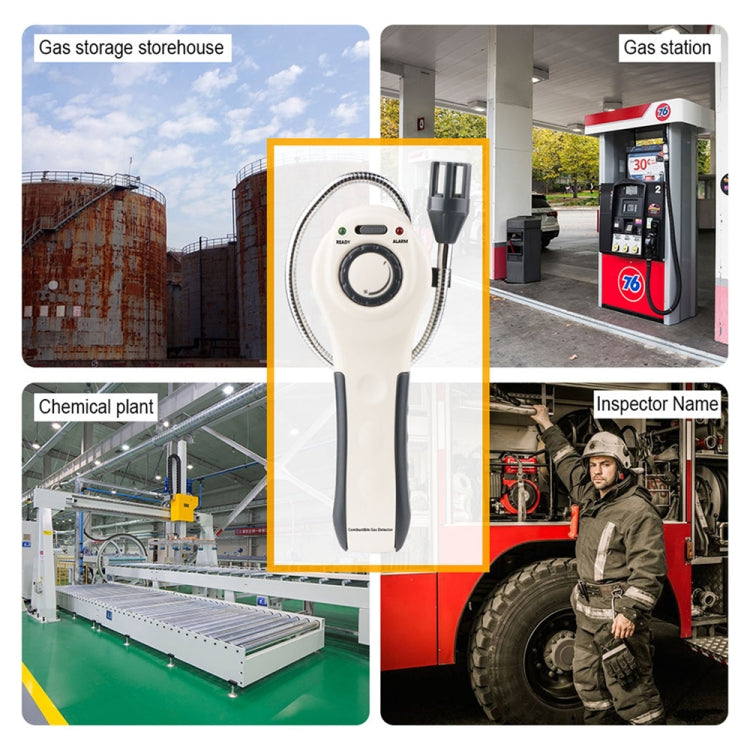 Combustible Gas Detector Alarm, 16 inch Goose Neck (GM8800A) - Gas Monitor by buy2fix | Online Shopping UK | buy2fix