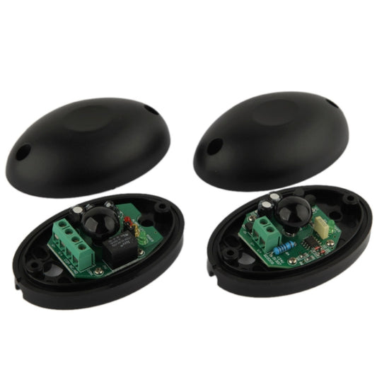 ABO-20L Single Beam Detector Active Half Egg Beam Infrared Detector Photoelectric Sensor, Detect Distance: 20m - Infrared Detector by buy2fix | Online Shopping UK | buy2fix