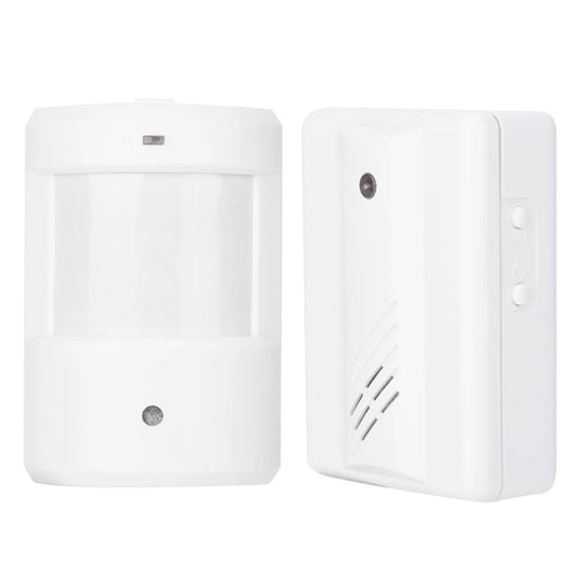 F622-108 Electro Guard Watch IR Remote Detection System / Wireless Doorbell(White) - Wireless Doorbell by buy2fix | Online Shopping UK | buy2fix
