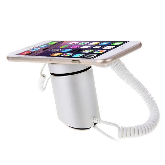 Cylindrical Display Stand Digital Security System Burglar Alarm / Anti-theft Alarm with Password Remote Control for iPhone & iPod & iPad with 8 Pin Port - Security Display Holders by buy2fix | Online Shopping UK | buy2fix
