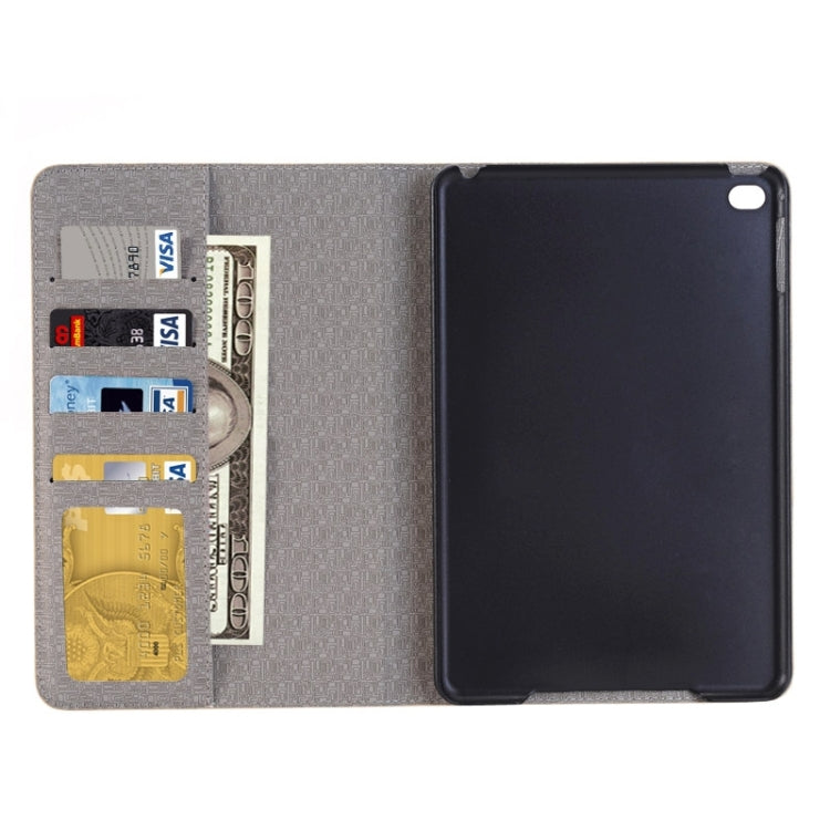 Map Pattern Horizontal Flip Smart Leather Case with Holder & Card Slots & Wallet for iPad Mini 4, Random Delivery(Brown) - iPad Mini 4 & 3 & 2 & 1 Cases by buy2fix | Online Shopping UK | buy2fix