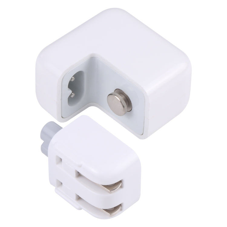 10W USB Charging Adapter with Foldable Plug, US Plug(White) - USB Charger by buy2fix | Online Shopping UK | buy2fix