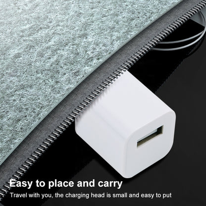 10W USB Charging Adapter with Foldable Plug, US Plug(White) - USB Charger by buy2fix | Online Shopping UK | buy2fix