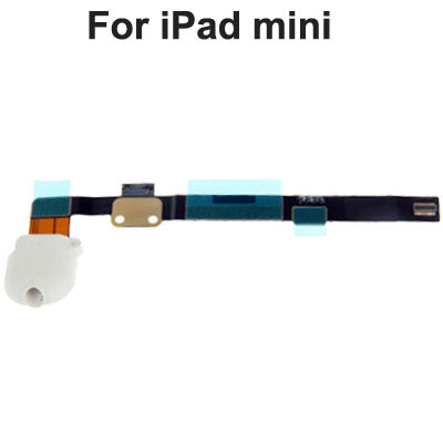 OEM Version Audio Jack Ribbon Flex Cable for iPad mini 1 / 2 / 3 (White) - iPad mini 3 (2014) by buy2fix | Online Shopping UK | buy2fix