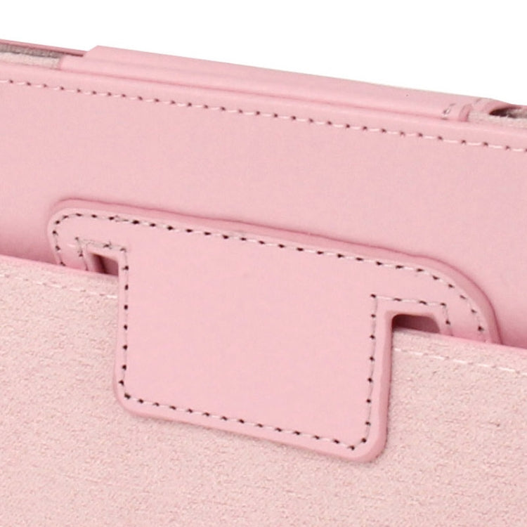 2-fold Litchi Texture Flip Leather Case with Holder Function for iPad mini 1 / 2 / 3(Pink) - iPad Mini 3 & 2 & 1 Cases by buy2fix | Online Shopping UK | buy2fix