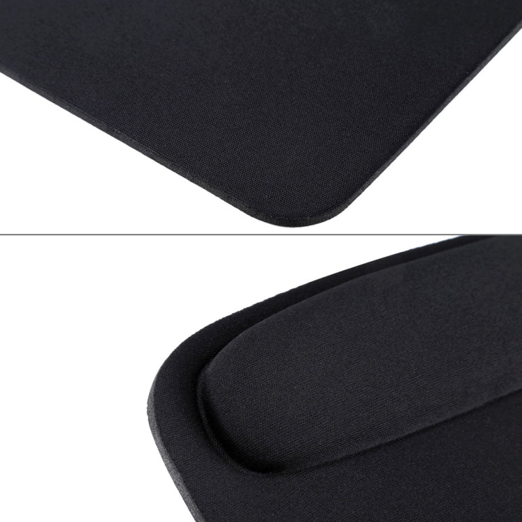 Cloth Wrist Rest Mouse Pad(Black) by buy2fix