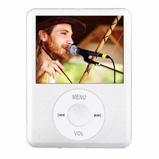 1.8 inch TFT Screen MP4 Player with TF Card Slot, Support Recorder, FM Radio, E-Book and Calendar(Silver) - MP4 Player by buy2fix | Online Shopping UK | buy2fix