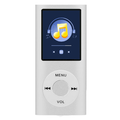 1.8 inch TFT Screen Metal MP4 Player with TF Card Slot, Support Recorder, FM Radio, E-Book and Calendar(Silver) - MP4 Player by buy2fix | Online Shopping UK | buy2fix