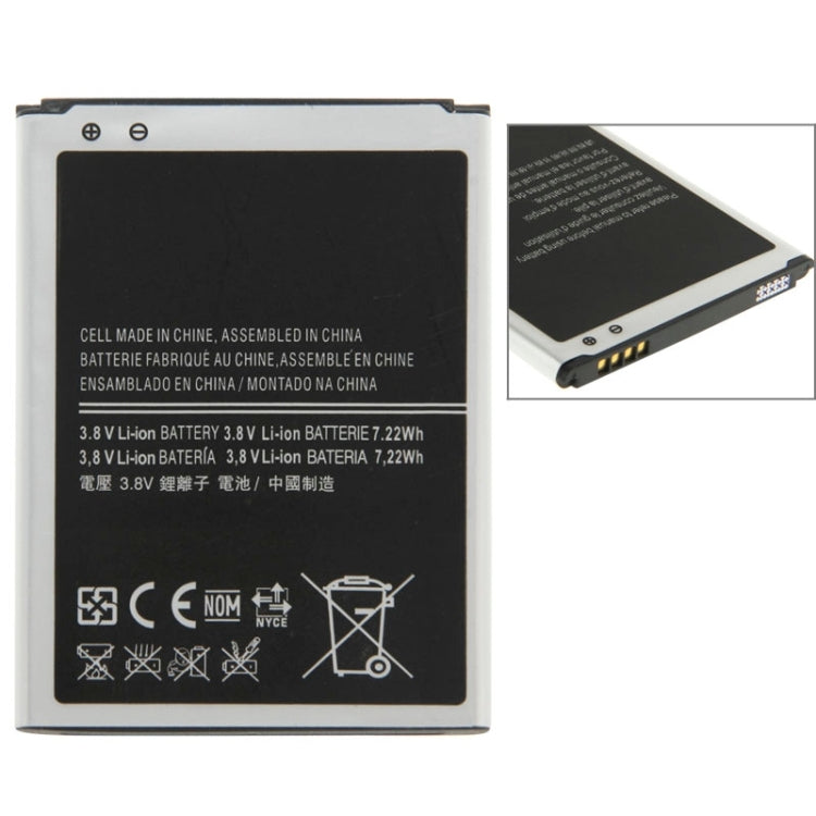 1900mAh Rechargeable Li-ion Battery for Galaxy S4 mini / i9195 by buy2fix