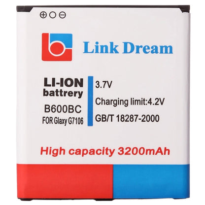 Link Dream High Quality 3200mAh Replacement Battery for Galaxy Grand 2 / G7106 (B600BC) by buy2fix