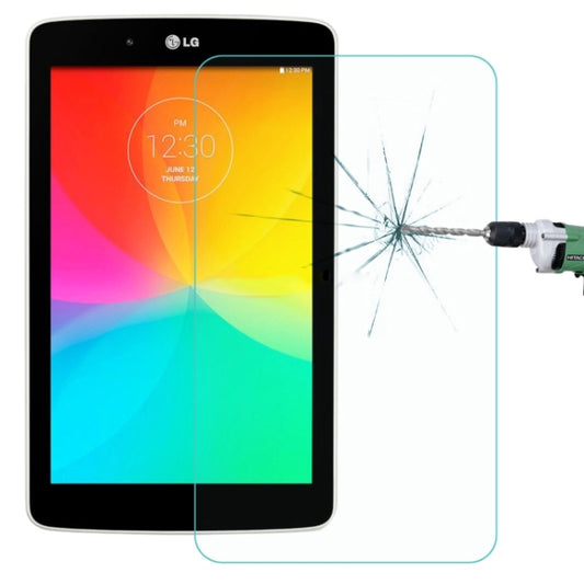 0.4mm 9H+ Surface Hardness 2.5D Explosion-proof Tempered Glass Film for LG G Tablet 7.0 / V400 - For LG Pad by buy2fix | Online Shopping UK | buy2fix