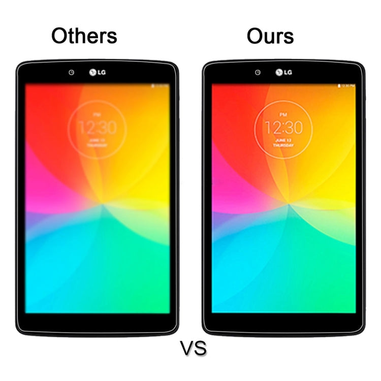 0.4mm 9H+ Surface Hardness 2.5D Explosion-proof Tempered Glass Film for LG G Tablet 7.0 / V400 - For LG Pad by buy2fix | Online Shopping UK | buy2fix