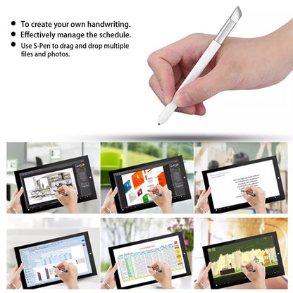 Smart Pressure Sensitive S Pen / Stylus Pen for Galaxy Note 10.1 / N8000 / N8010(White) - Stylus Pen by buy2fix | Online Shopping UK | buy2fix