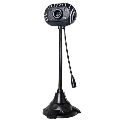 5.0 Mega Pixels USB 2.0 Driverless PC Camera / Webcam with MIC and 4 LED Lights, Cable Length: 1.1m by buy2fix