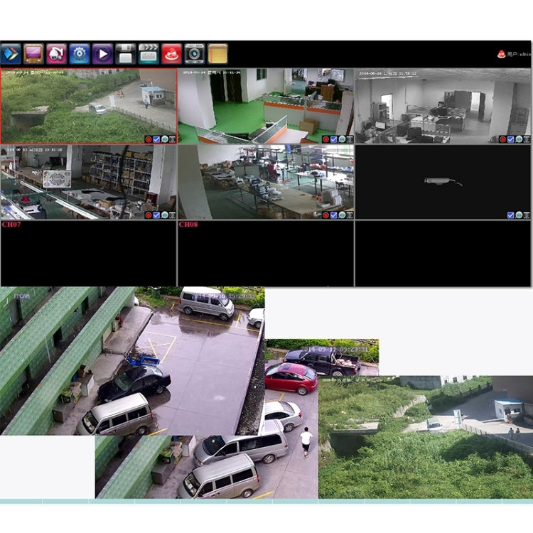 633W/AHD H.264 HD 720P 1/4 inch 1.0 Mega Pixel Array Bullet Camera, Support Night Vision / Motion Detection, IR Distance: 20m - Bullet Camera by buy2fix | Online Shopping UK | buy2fix