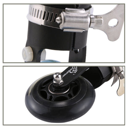OQSPORT Folding Bicycle Auxiliary Wheel Booster Wheel(Black) by buy2fix