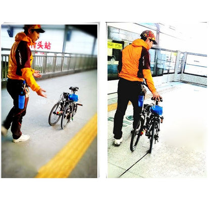 OQSPORT Folding Bicycle Auxiliary Wheel Booster Wheel(Black) by buy2fix