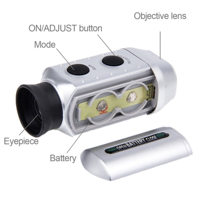 Digital 7x Golf Telescope / Digital Measuring Instrument with Padded Case - Monocular Binoculars by buy2fix | Online Shopping UK | buy2fix
