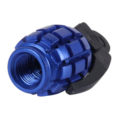 4 PCS Universal Bicycle Tire Valve Caps(Blue) - Tire Valve Caps by buy2fix | Online Shopping UK | buy2fix