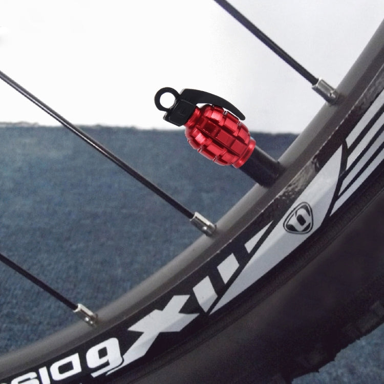 4 PCS Universal Bicycle Tire Valve Caps(Red) - Tire Valve Caps by buy2fix | Online Shopping UK | buy2fix