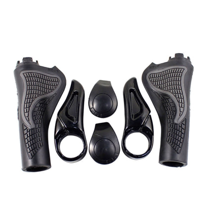 Ergonomic Combination Sets Handlebar with Vice(Black) - Bicycle Grips by buy2fix | Online Shopping UK | buy2fix