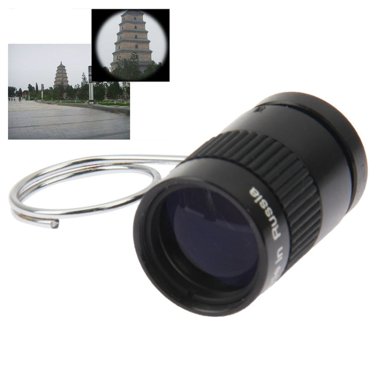 2.5 X 17.5 Mini Monocular Thumb Finger Pocket Telescope(Black) - Monocular Binoculars by buy2fix | Online Shopping UK | buy2fix