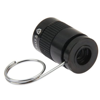 2.5 X 17.5 Mini Monocular Thumb Finger Pocket Telescope(Black) - Monocular Binoculars by buy2fix | Online Shopping UK | buy2fix