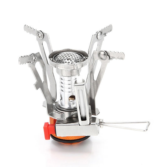 Outdoor Portable Ultra Mini Stainless Steel Gas Stove - Cookwares & Tablewares by buy2fix | Online Shopping UK | buy2fix
