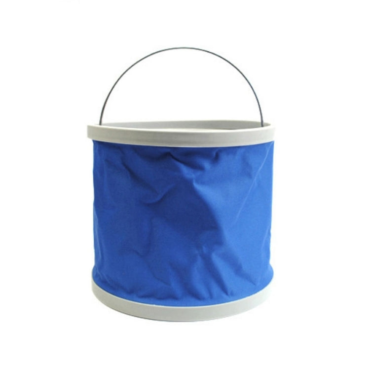 9L Multifunctional Foldable Bucket for Car Washing / Fishing / Storage, Random Color Delivery by buy2fix