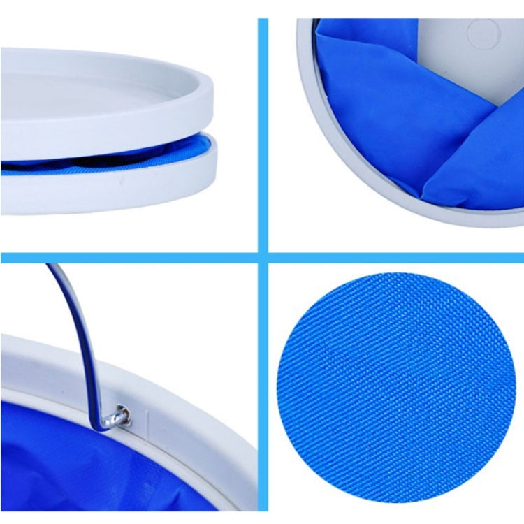 9L Multifunctional Foldable Bucket for Car Washing / Fishing / Storage, Random Color Delivery by buy2fix