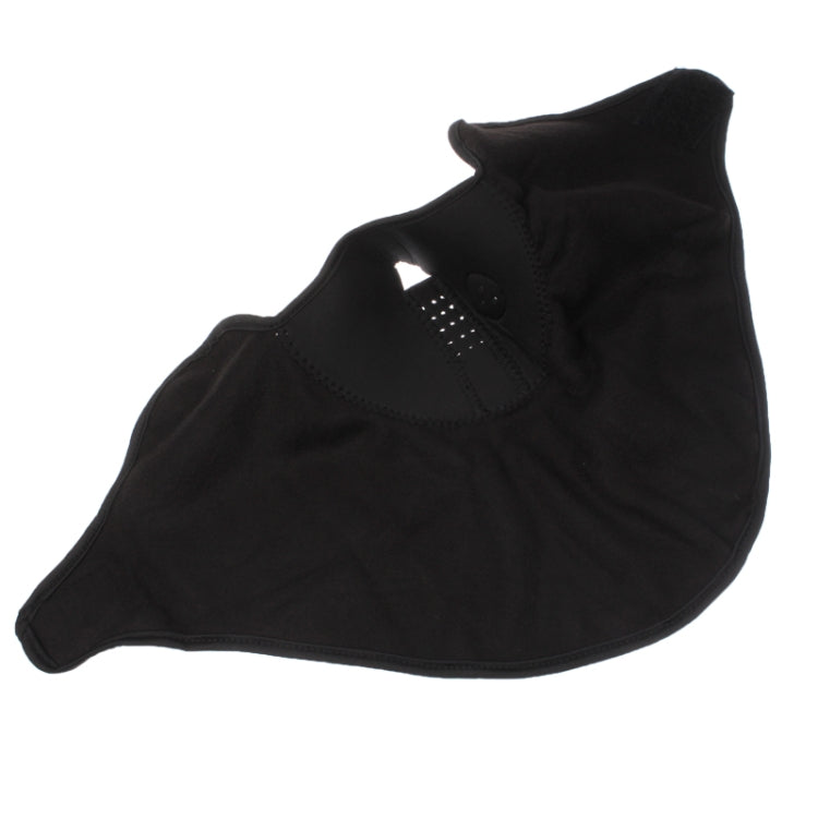 Outdoor Ventilation Prevention Half Face Mask(Black) by buy2fix