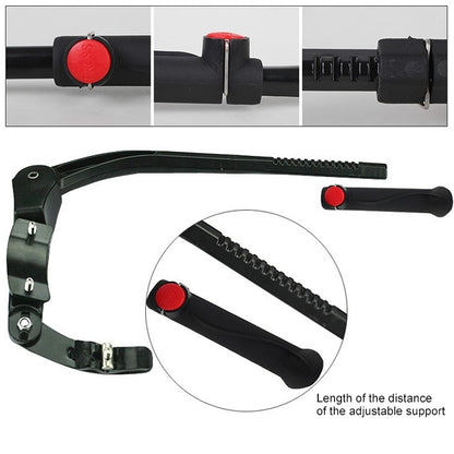 Double Installation Adjustable Bike Side Kickstand Kick Stand for Mountain Bicycle - Others by buy2fix | Online Shopping UK | buy2fix