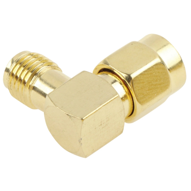 Gold Plated SMA Male to RP-SMA Female Adapter by buy2fix