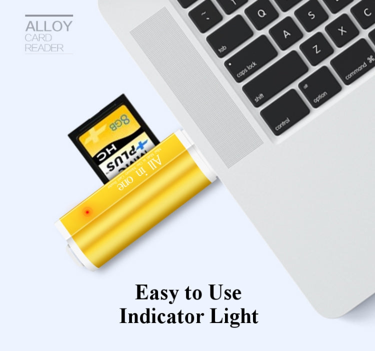 2 PCS Multi All in 1 USB 2.0 Micro SD SDHC TF M2 MMC MS PRO DUO Memory Card Reader(Blue) by buy2fix