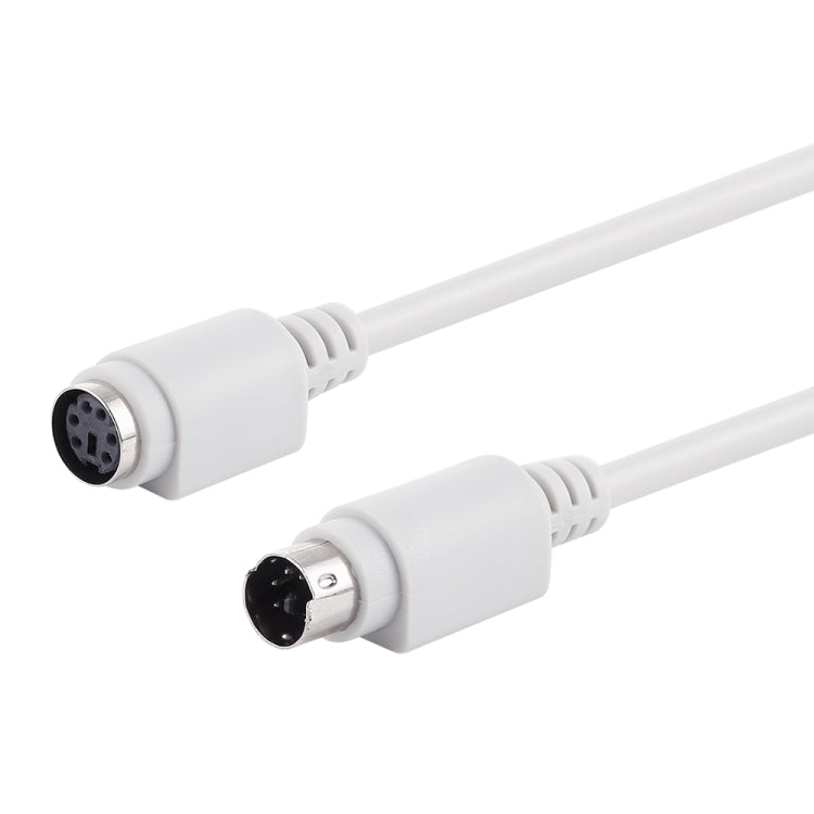 6 Pin PS/2 Keyboard / Mouse Extender Cable (PS/2 male to PS/2 female) by buy2fix