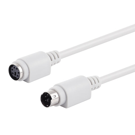 6 Pin PS/2 Keyboard / Mouse Extender Cable (PS/2 male to PS/2 female) by buy2fix