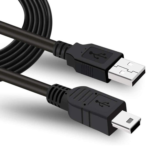 USB 2.0 AM to Mini 5pin USB Cable, Length: 1.5m(Black) by buy2fix