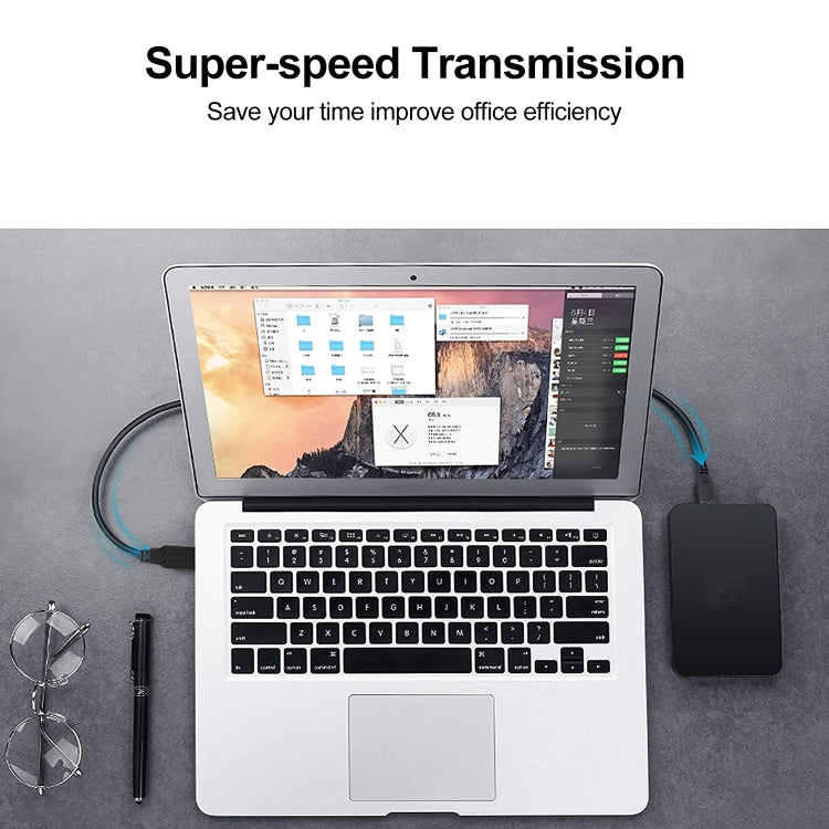 USB 2.0 AM to Mini 5pin USB Cable, Length: 1.5m(Black) by buy2fix