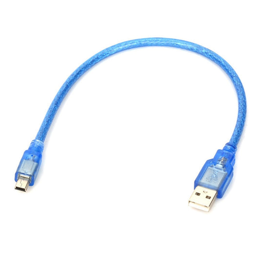 USB 2.0 AM to Mini 5pin USB cable, Length: 30.5cm by buy2fix