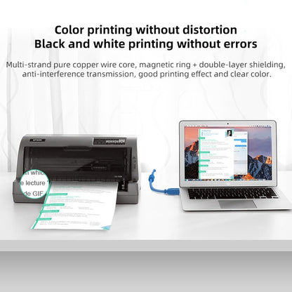 USB 3.0 A Male to B Male Extension / Data Transfer / Printer Cable, Length: 1.5m by buy2fix