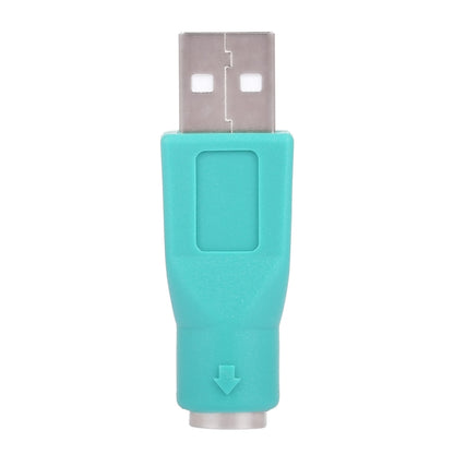 USB A Plug to mini DIN6 female Adapter (PS/2 to USB)(Green) - PS/2 Series by buy2fix | Online Shopping UK | buy2fix