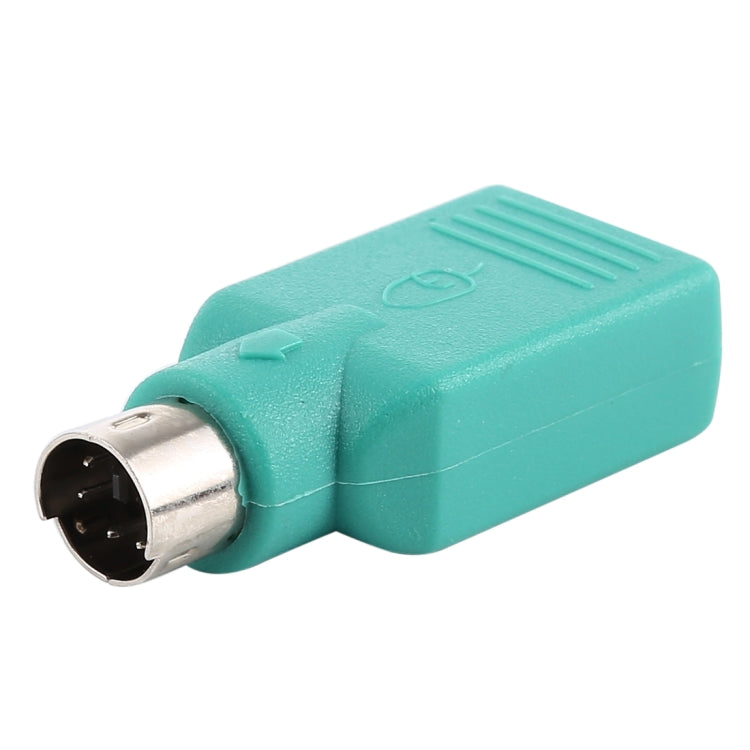 USB A Jack to mini DIN6 male Adapter (USB to PS/2)(Green) - PS/2 Series by buy2fix | Online Shopping UK | buy2fix