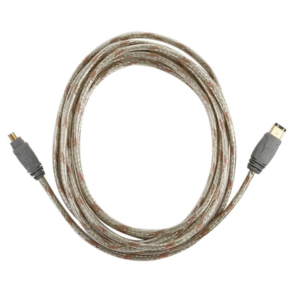 IEEE 1394 FireWire 6 Pin to 4 Pin Cable, Length: 5m by buy2fix