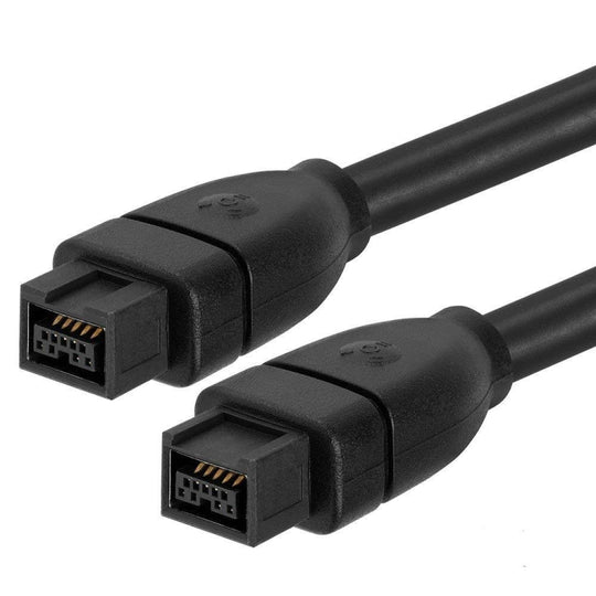 Câble Firewire 800 IEEE1394B 9 broches vers 9 broches mâle, longueur: 1,8 m (noir)