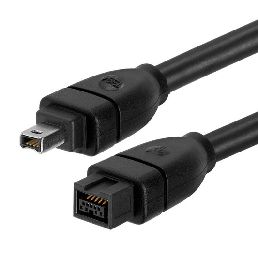 FireWire 800 9 Pin To FireWire 400 4 Pin Cable, Length: 1.5m(Black) - 1394 Series by buy2fix | Online Shopping UK | buy2fix