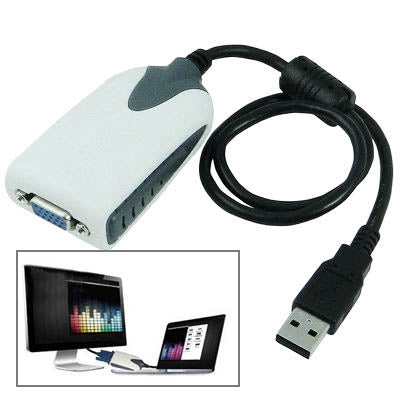 USB To VGA Multi-Monitor / Multi-Display Adapter, Resolution: 1680 x1050 by buy2fix