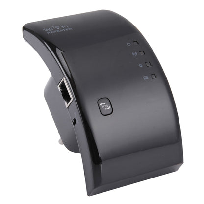 300Mbps Wireless-N WIFI 802.11n Repeater Range Expander(Black) - Powerline Network Adapters by buy2fix | Online Shopping UK | buy2fix