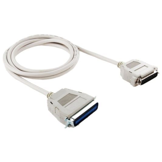 IEEE 1284 Female to RS232 25 Pin Male Parallel Extension Cable, 18s, Length: 1.5m(White) by buy2fix
