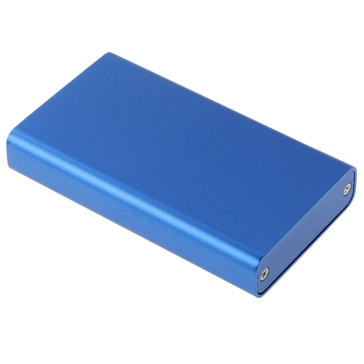 6gb/s mSATA Solid State Disk SSD to USB 3.0 Hard Disk Case(Blue) by buy2fix