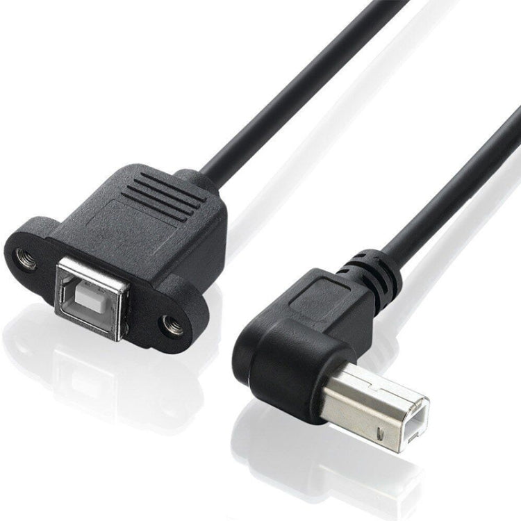 USB 2.0 Type-B Male to Female Printer / Scanner Extension Cable for HP, Dell, Epson, Length: 50cm(Black) by buy2fix